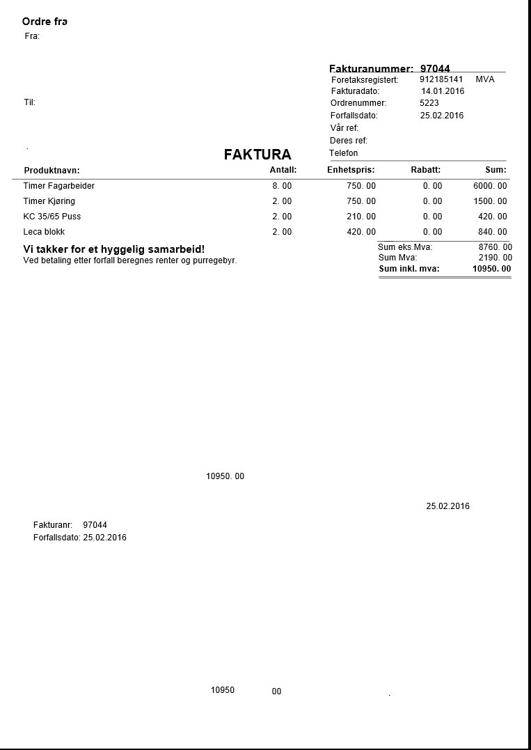 Rep av pipe kostet plutselig 40% mer enn avtalt - Faktura 2.jpg - Stian_D