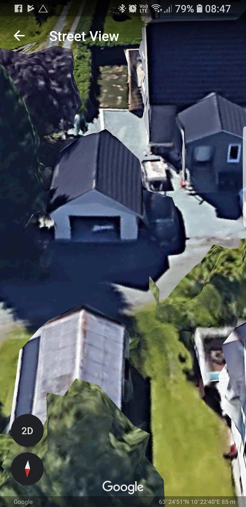 Nybygget isolert garasje uten lufting bak bordkledning - Screenshot_20190123-084728_Earth.jpg - Rorgutten