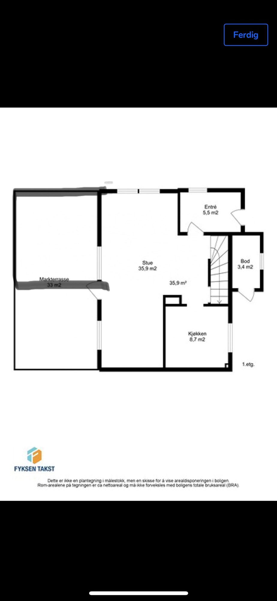 Tilbygg for utvidelse av stue, samt utleiedel kjeller - 19785FEC-25B1-49F3-BC0D-EE8536AED77F.jpeg - Nidaros1