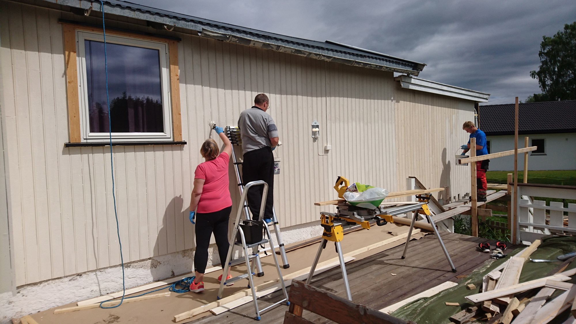 Oppussing av hus fra 1962 div store og små prosjekter. - 2016-06-18 13.19.14-1.jpg - Krissern90