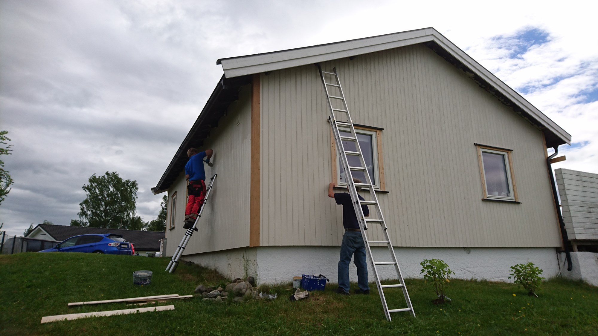 Oppussing av hus fra 1962 div store og små prosjekter. - 2016-06-18 12.38.26.jpg - Krissern90