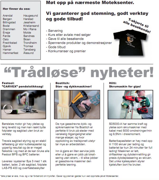 Festool dilla : Bærre må ha Festool - motek_2.jpg - CmdrKeen