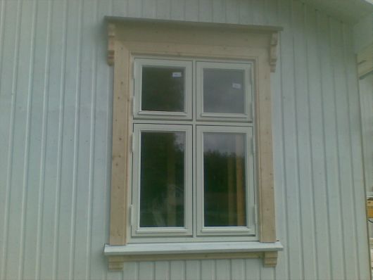 Sveiterstil vinduer: Vannbrett og pynteklosser - 18092008(002).jpg - ewop