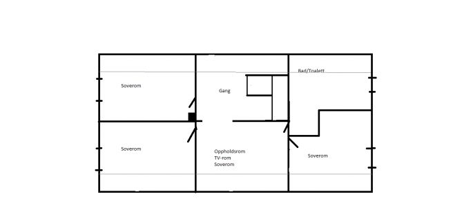 Litt forskjellig oppshining av hus fra 1950 - 2.etg etterpå.jpg - Gærningen