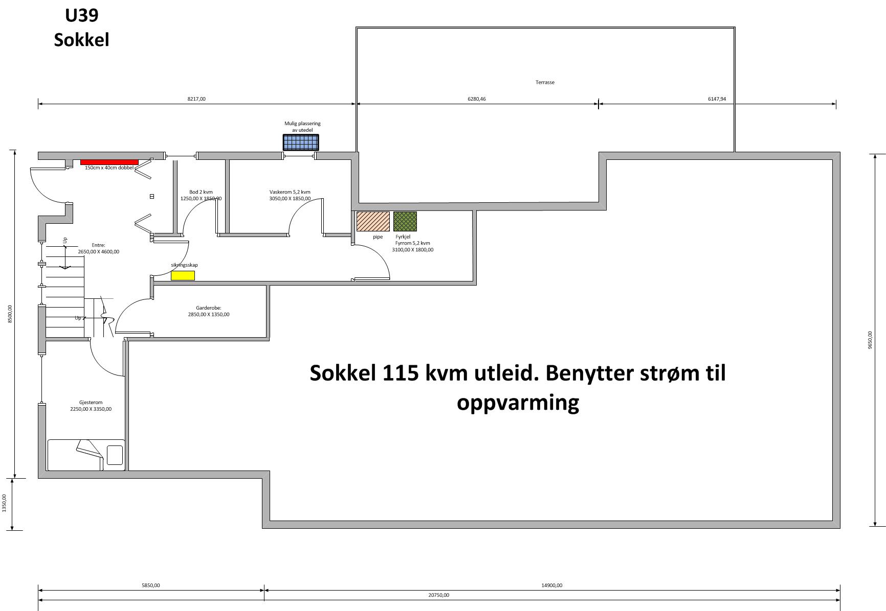 Utfasing av oljefyr. Luft-vann varmpepumpe - U39_sokkel_basic.jpg - Dr.Plumbo