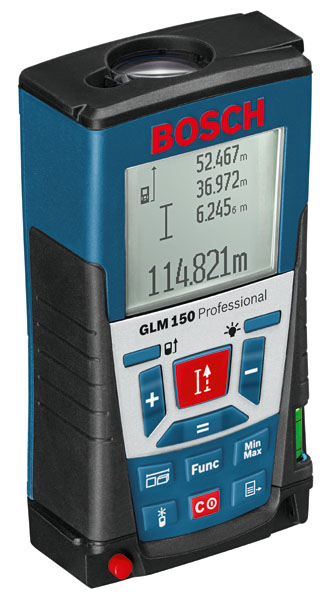 Bosch GLM 150 Professional Laser-avstandsmåler : Produkttest - GLM150.jpg - Logiman