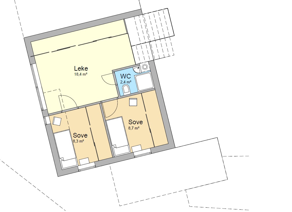 Bygge bolig i Lofoten - plan 3.jpg - Kleving